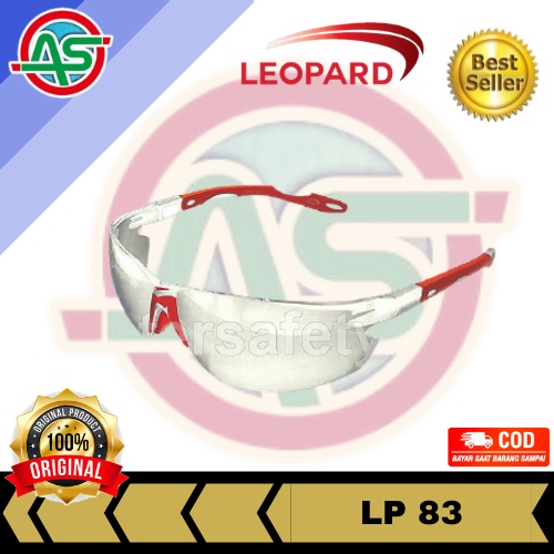 Kacamata Safety Clear Mirror “LEOPARD” LP 83