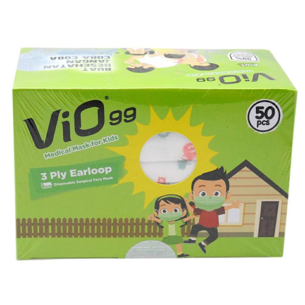 Vio99 Masker Earloop Kids 50pcs