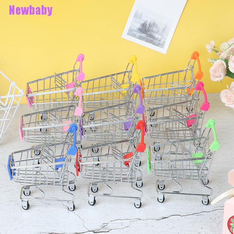 (Newbaby) 1pc Troli Belanja Supermarket Mini