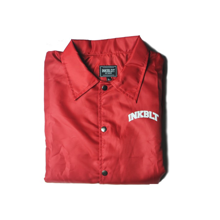 INKBLOT COACH JACKET | SHADED | RED
