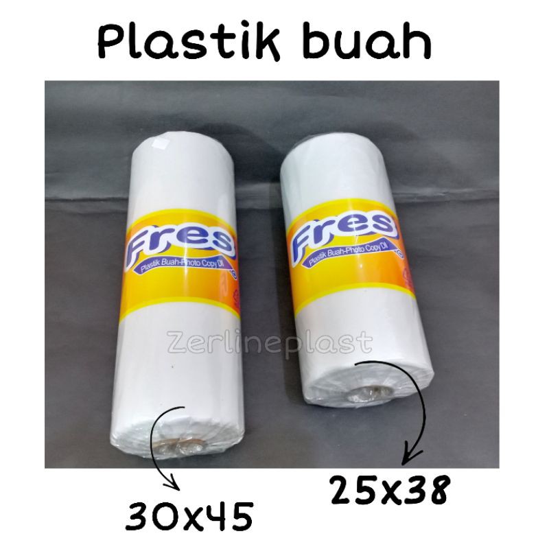 Plastik Roll Buah, Plastik Fotocopy, Plastik Multifungsi