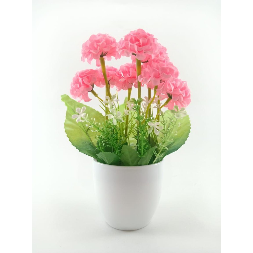 COD BUNGA PLASTIK BUNGA PAJANGAN IMITASI BUNGA ARTIFISIAL BUNGA DANDELION TANAMAN HIAS BR2210-PINK