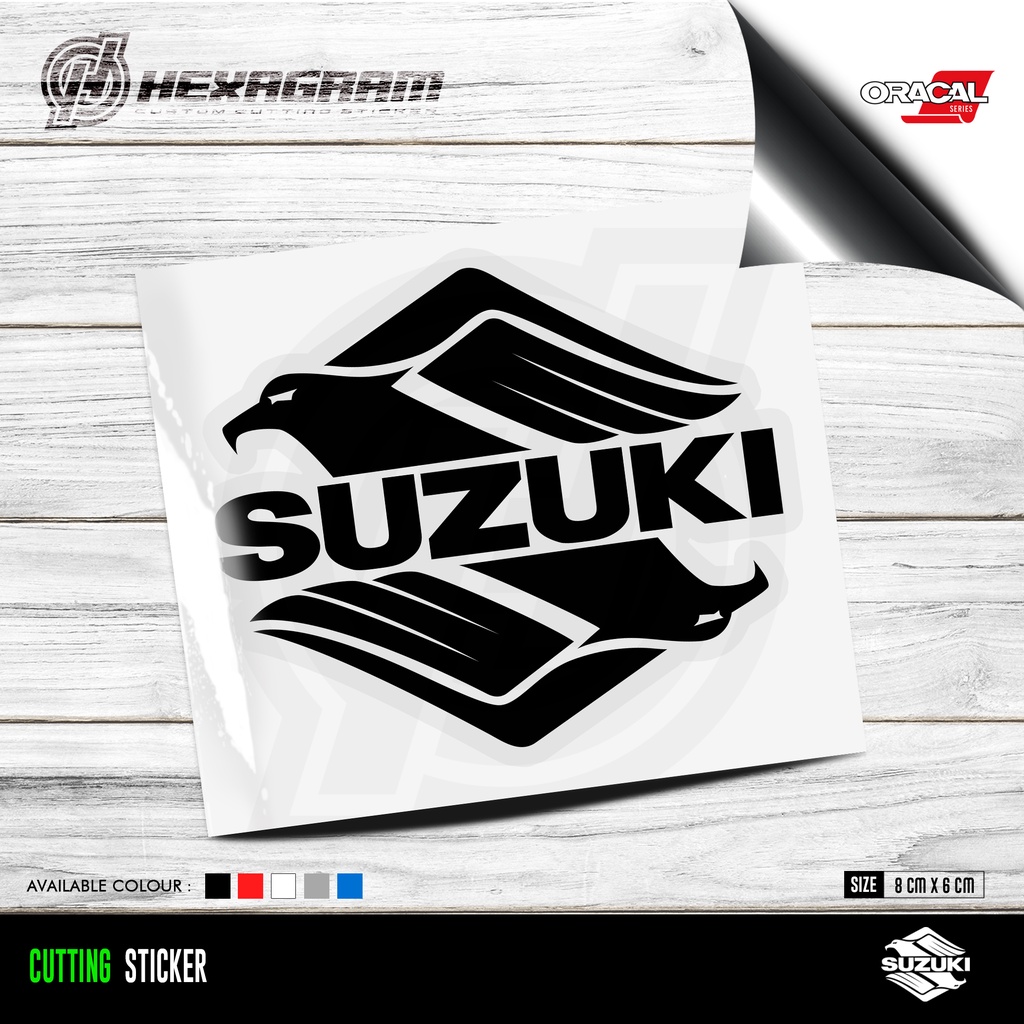 Cutting Sticker Suzuki Intruder Logo | Stiker Logo Suzuki Intruder