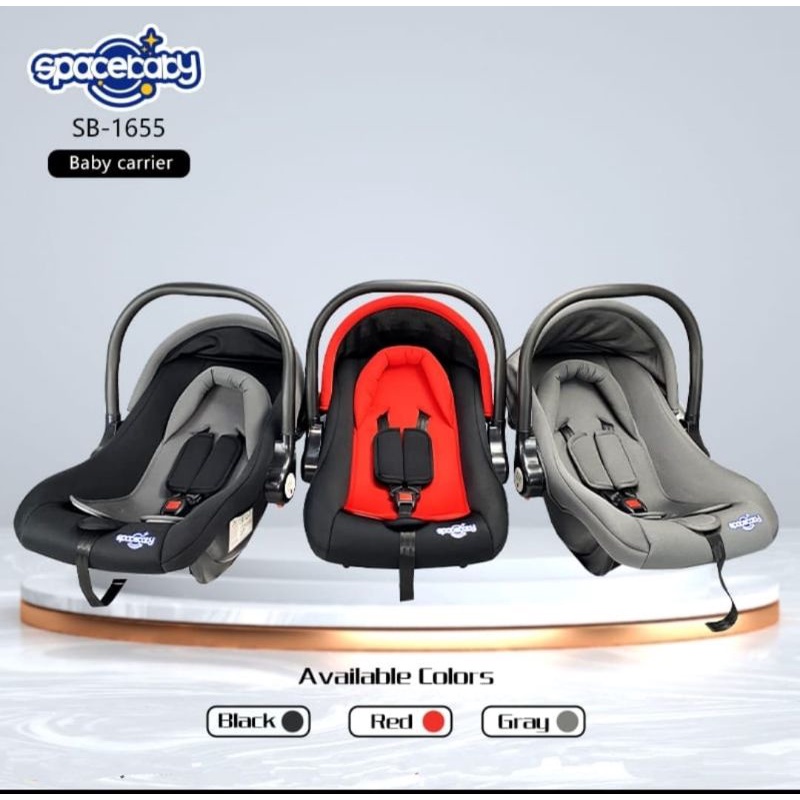 Spacebaby Carseat Baby Carrier SB-1655 Dudukan Mobil Bayi