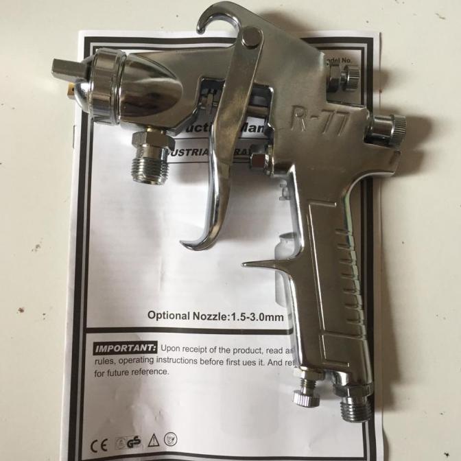 Spray Gun R77 R-77 bisa untuk paint pot tank pressure type Termurah