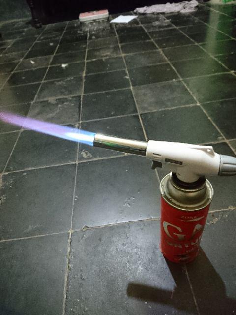 Portable Pematik Api Gas Torch Butane Flame Gun Fire