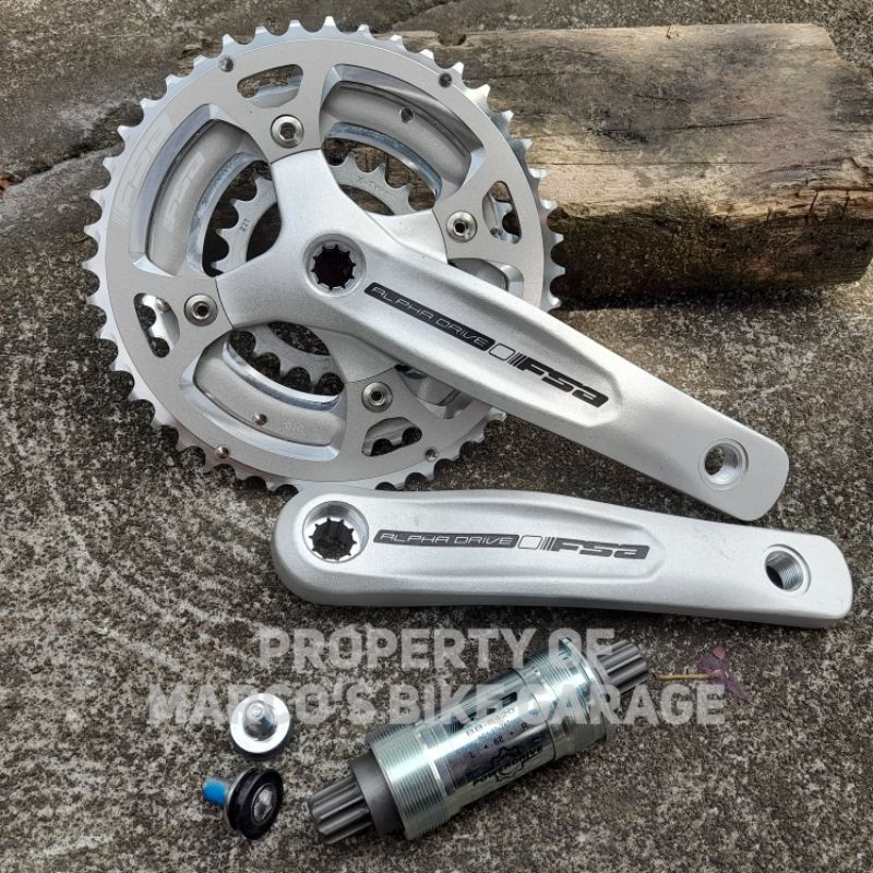 Crank FSA Alpha Drive - Crank MTB - Crank Gravel - Crank FSA original bukan Deore Alivio