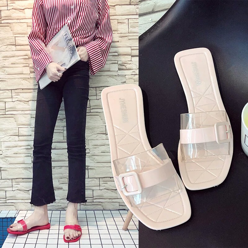 Sepatudari Karin Sandal wanita sol karet anti licin KR SDF037