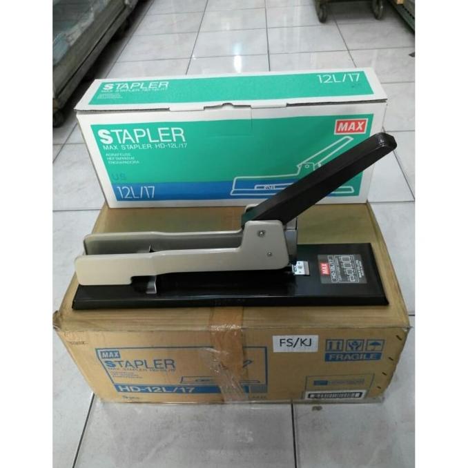 

Max Staples HD-12L/17 Heavy Duty Stapler Besar Hekter Jilid