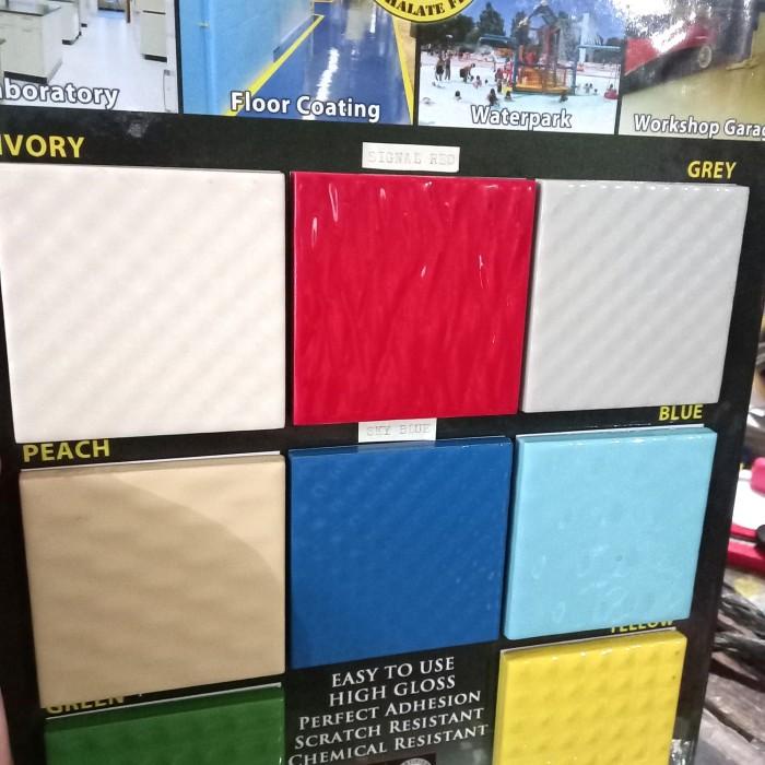 Cat | Cat Epoxy Untuk Kolam Ikan, Garasi,Lantai Warna Clear Transparan Dll