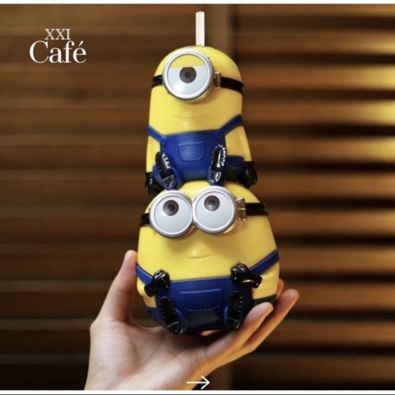 Botol Minion | Minion Tumblr | Limited Edition Cinema XXI Merchandise Bottle Minions The Rise of Gru