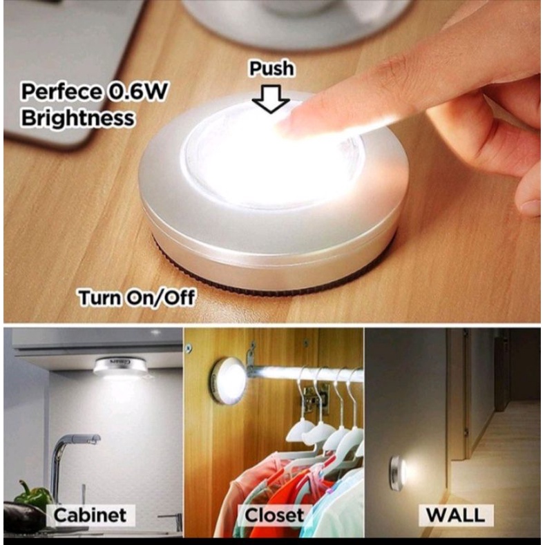 Lampu Tempel Emergency / Stick Touch Lamp
