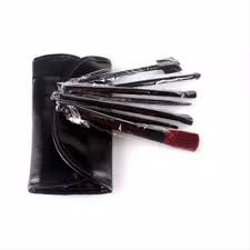 hokkiterus21 Kuas makeup set isi 7 pcs brush set bonus dompet