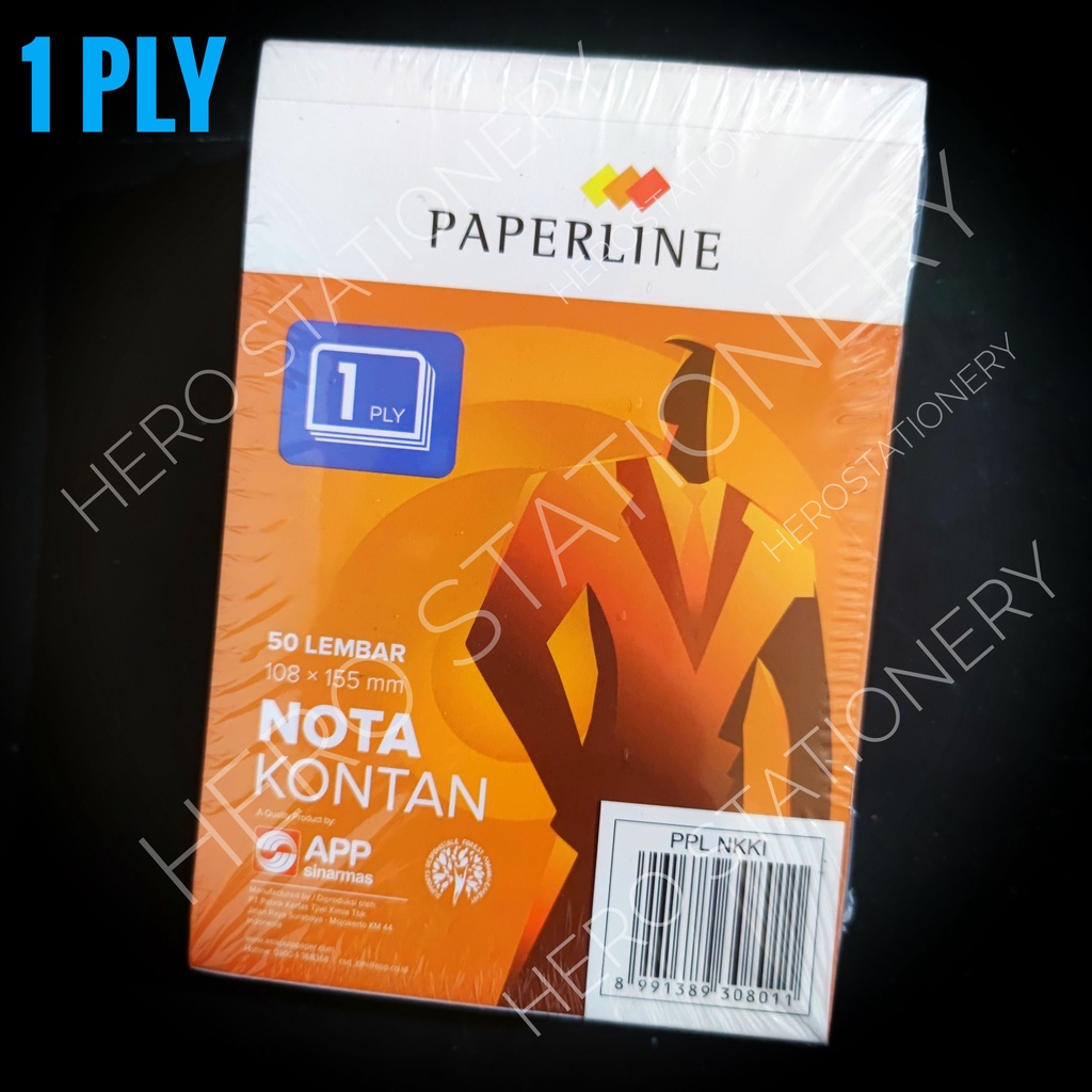 

Paperline bill note nota kontan 1 ply . 10 unit