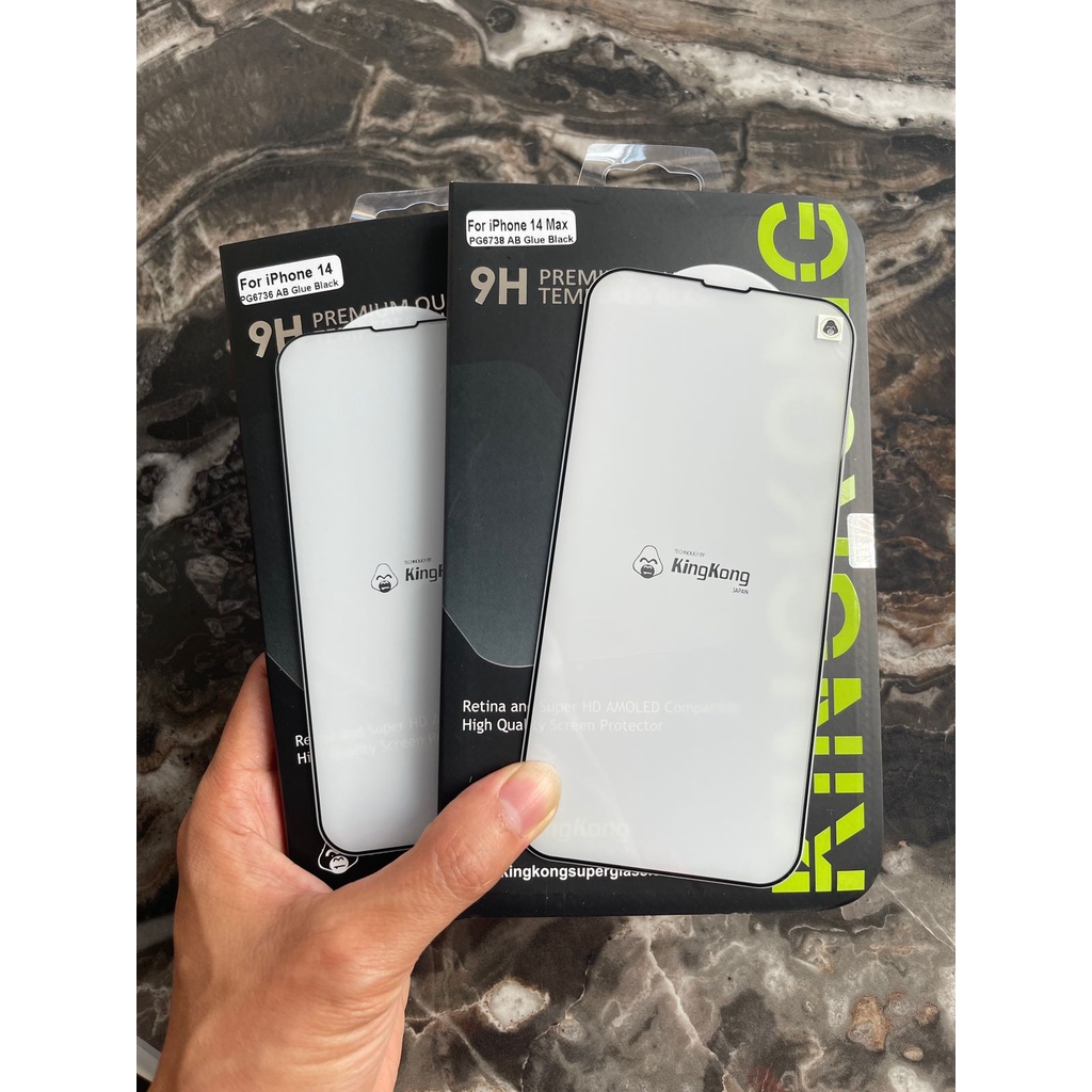 TEMPERED GLASS KINGKONG IPHONE 14 14 PRO 14 MAX 14 PRO MAX