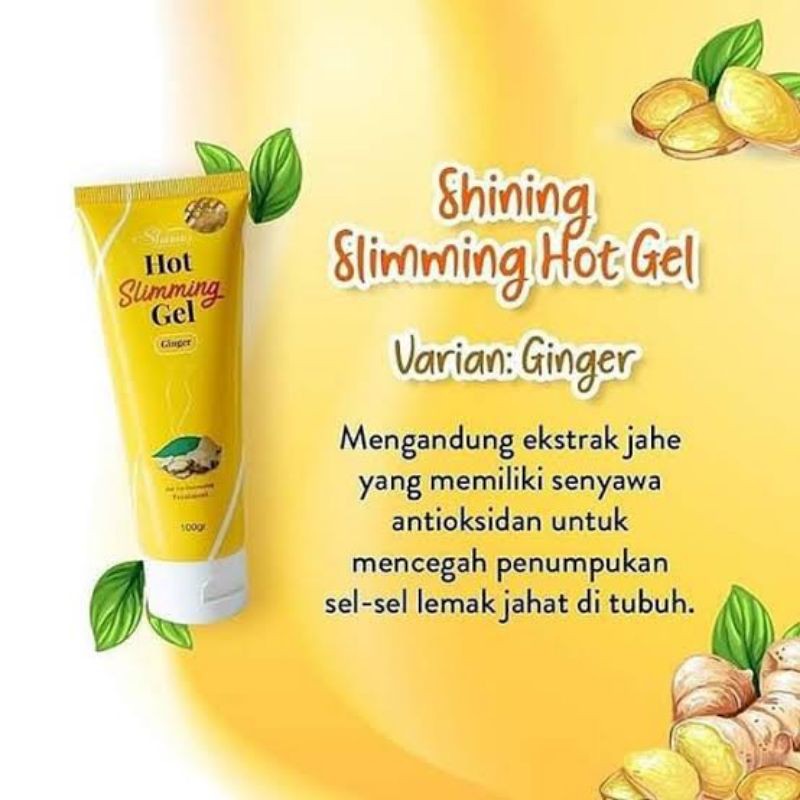 SHINING HOT SLIMMING GEL FAT DECREASING TREATMENT ORIGINAL - HOT GEL PELANGSING TUBUH