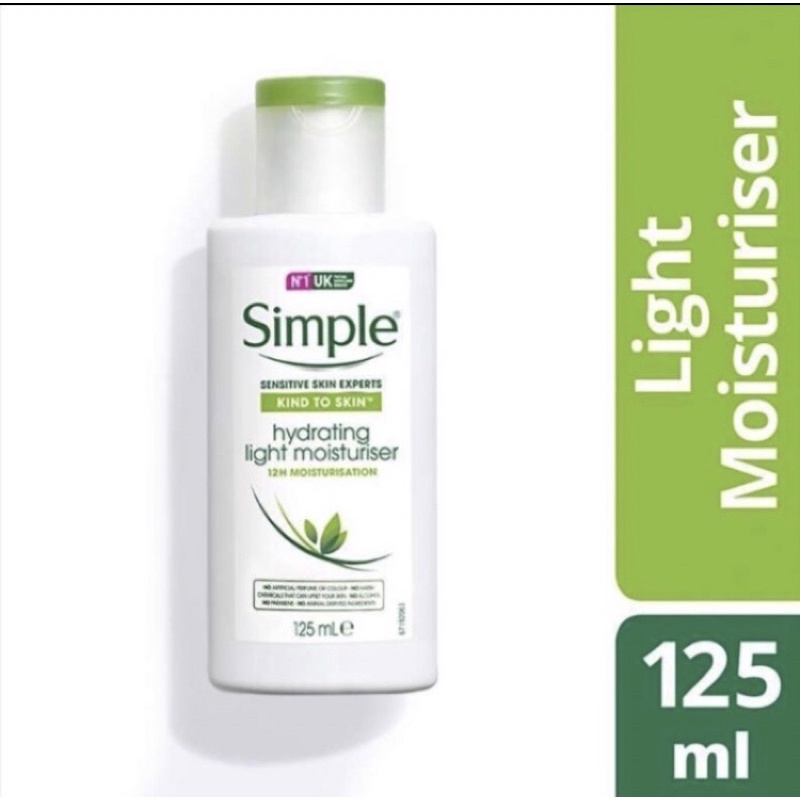 SIMPLE Hydrating Light Moisturizer 125ml