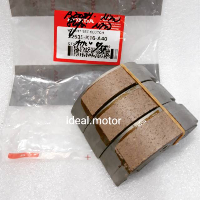 Kampas ganda SCOOPY FI ESP Beat New original AHM 22535 K16 A40 / 22535 K1A N10