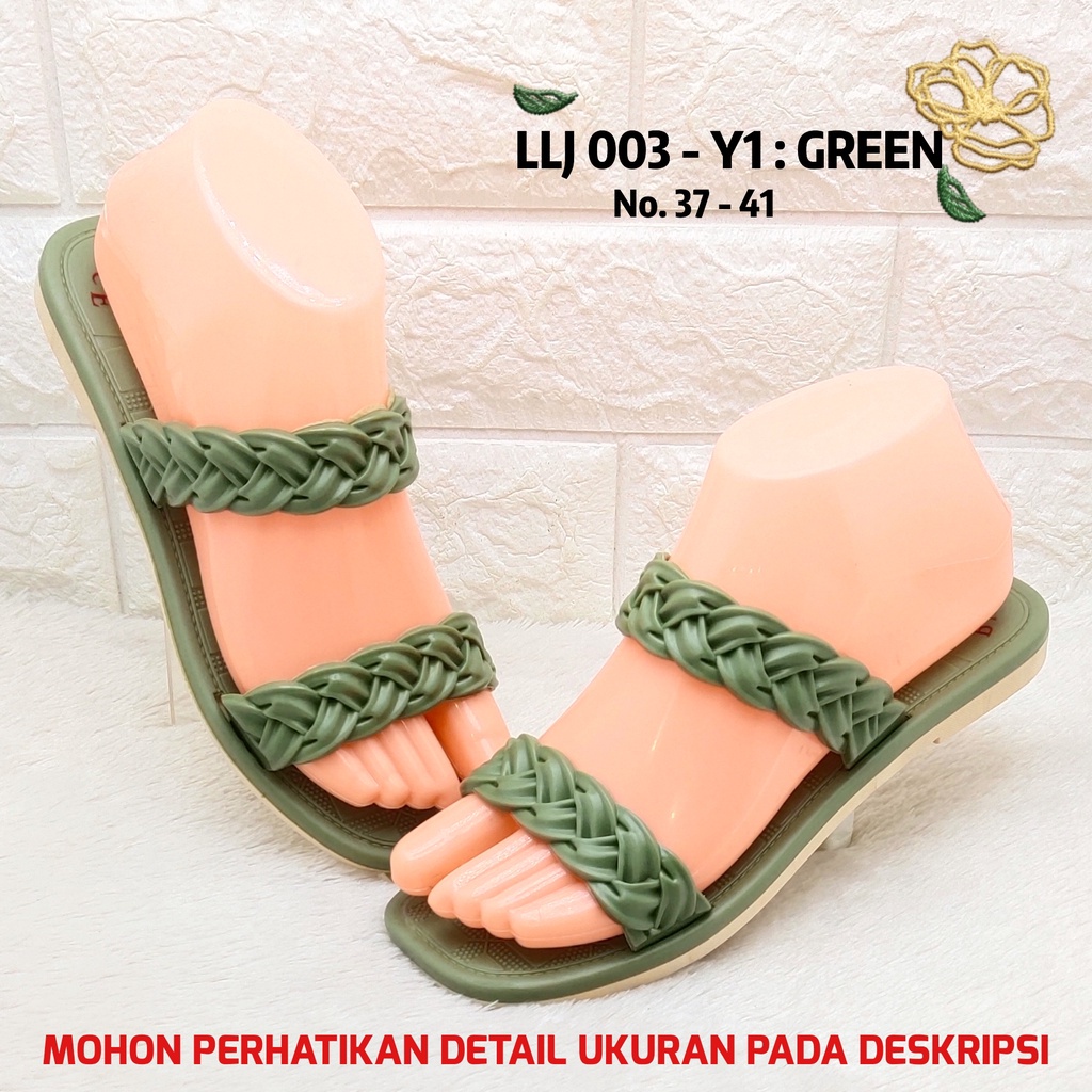 SANDAL BALANCE ORIGINAL 003 Y1 SLOP 2 TALI ANYAM CANTIK KUAT ELASTIS ANTI SLIP