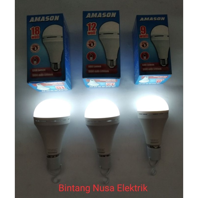 Amason Emergency Lamp/ Magic Lamp/ Lampu Emergency/ Lampu Emergensi/ Lampu Darurat/ Lampu Pasar/ Lampu Listrik Mati/ Lampu Portable