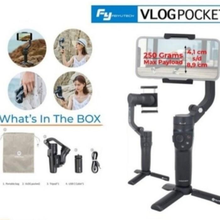 FEIYU TECH VLOG POCKET 2 STABILIZER GIMBAL SMARTPHONE