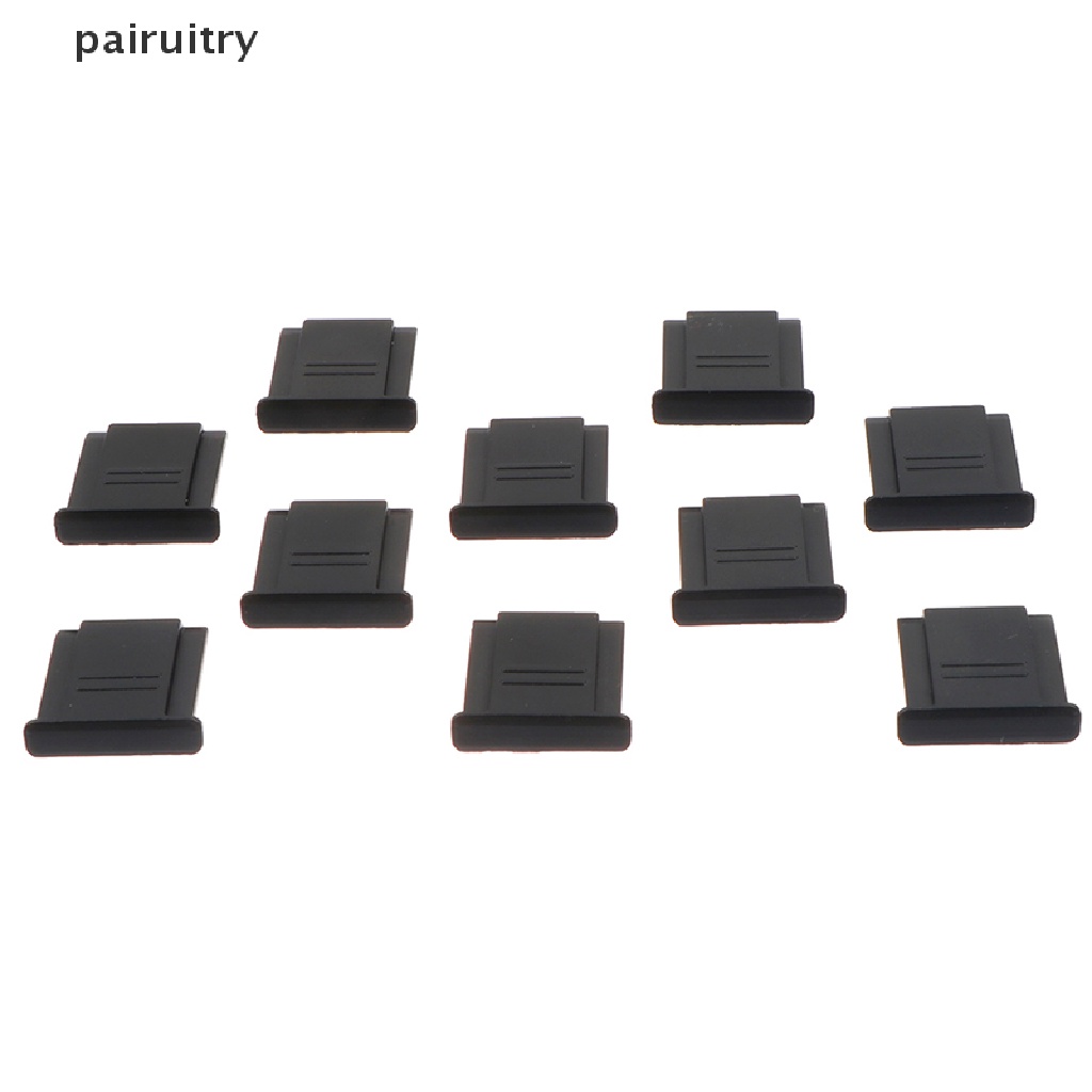 Prt 10Pcs Cover Pelindung Hot Shoe Lampu Flash BS-1 / BS-3 Untuk Kamera PRT