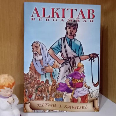 Komik Alkitab Anak Bergambar 1 Samuel. Cerita Tokoh Kitab Suci Sekolah Minggu Hadiah Kado Gift