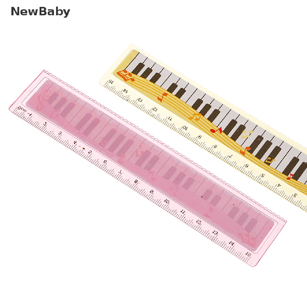 Newbaby 1pc Penggaris Skala Pengukur Kreatif Untuk Anak Sekolah Dasar