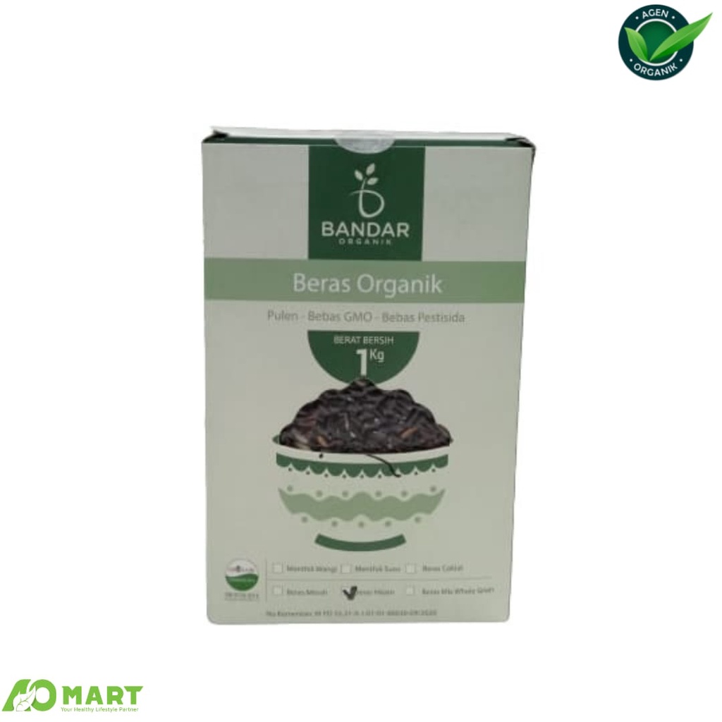

Beras Hitam Organiik 1kg - Bandar Organik