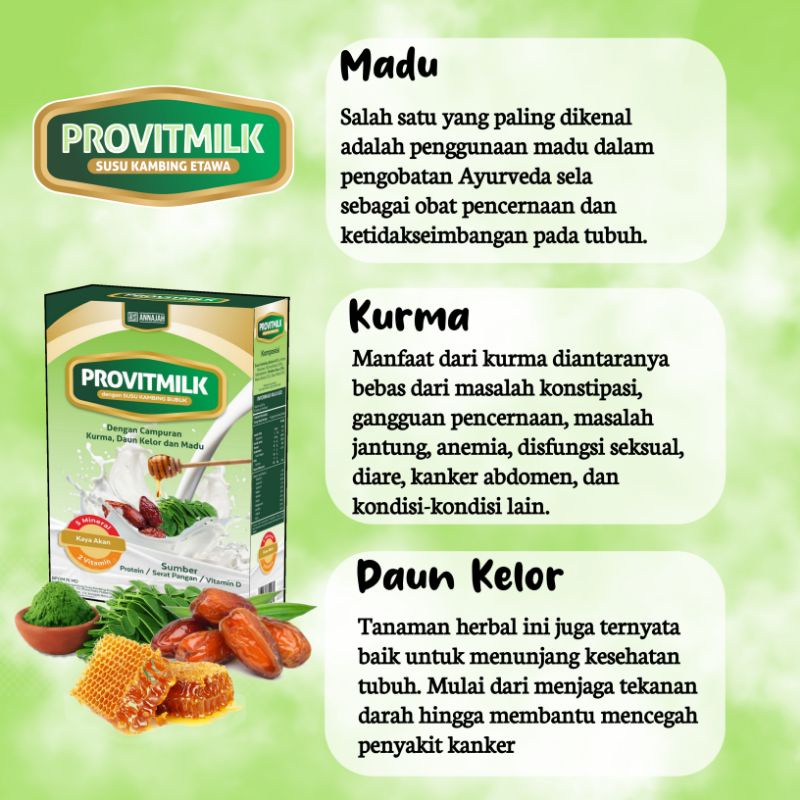 SUSU KURMA PLUS HERBAL ✅ Daun Kelor, Madu , dan Kurma