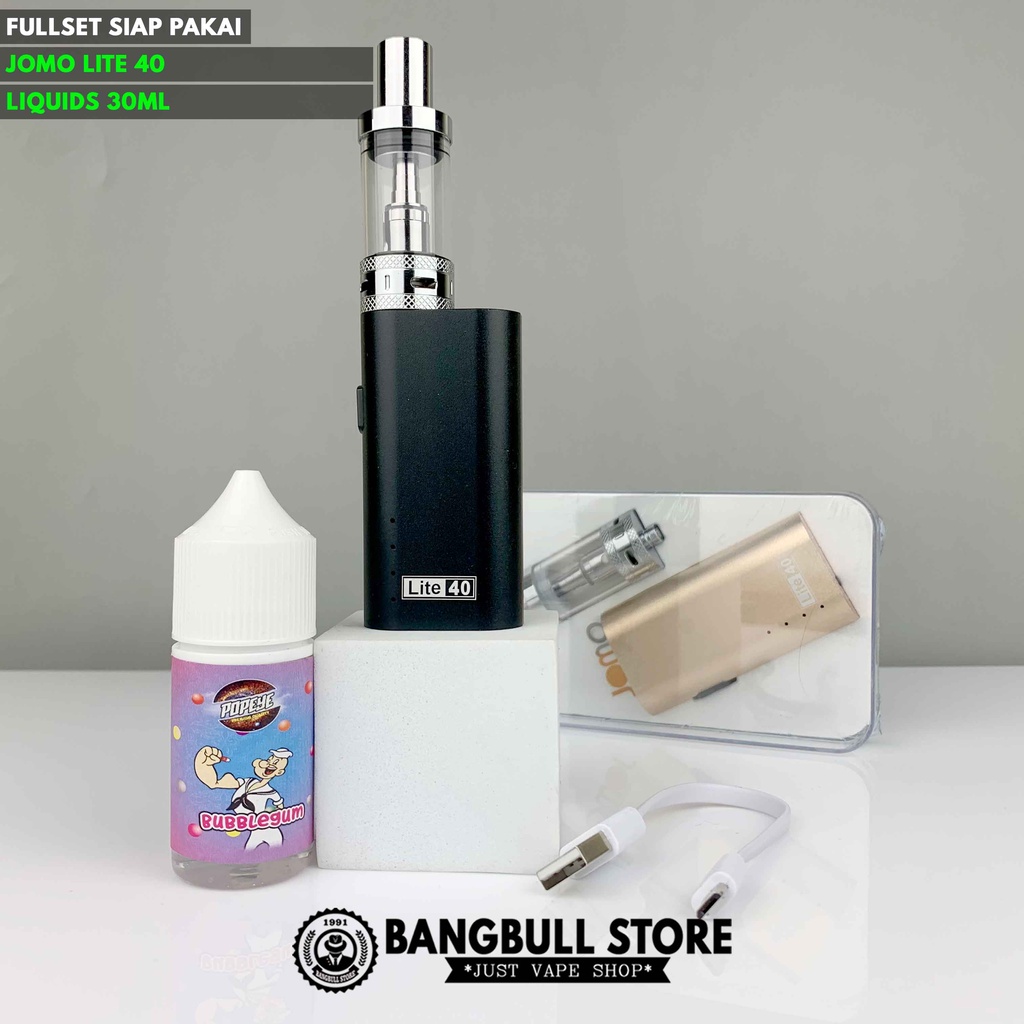 Terbaru New elektronik lainnya Suku cadang motor suku cadang pengapian merk Fullset Jomo Lite 40 Kit Bonus Liquids 30ml Siap Pakai My one jaya