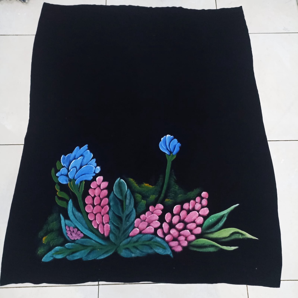 SARUNG CEWEK LUKIS MBAK SANTRI UKURAN BESAR bahan rayon halus dan adem