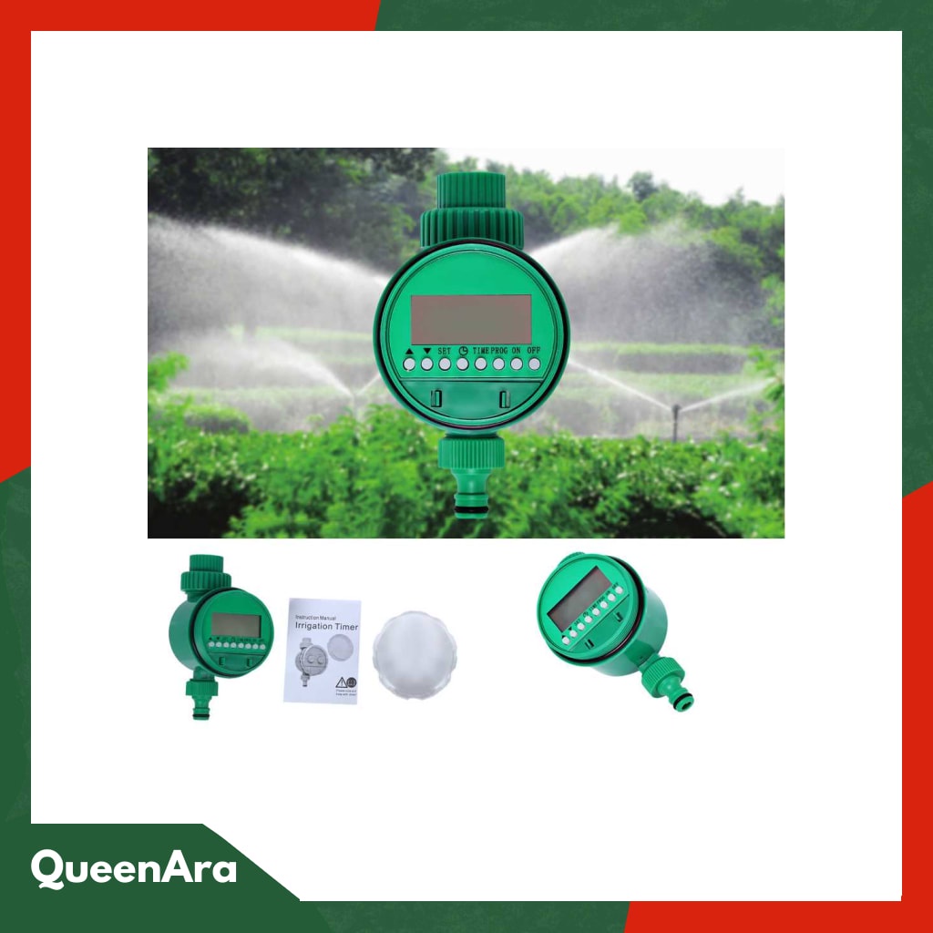 AQUALIN Timer LCD Irigasi Air Taman Otomatis - 2102