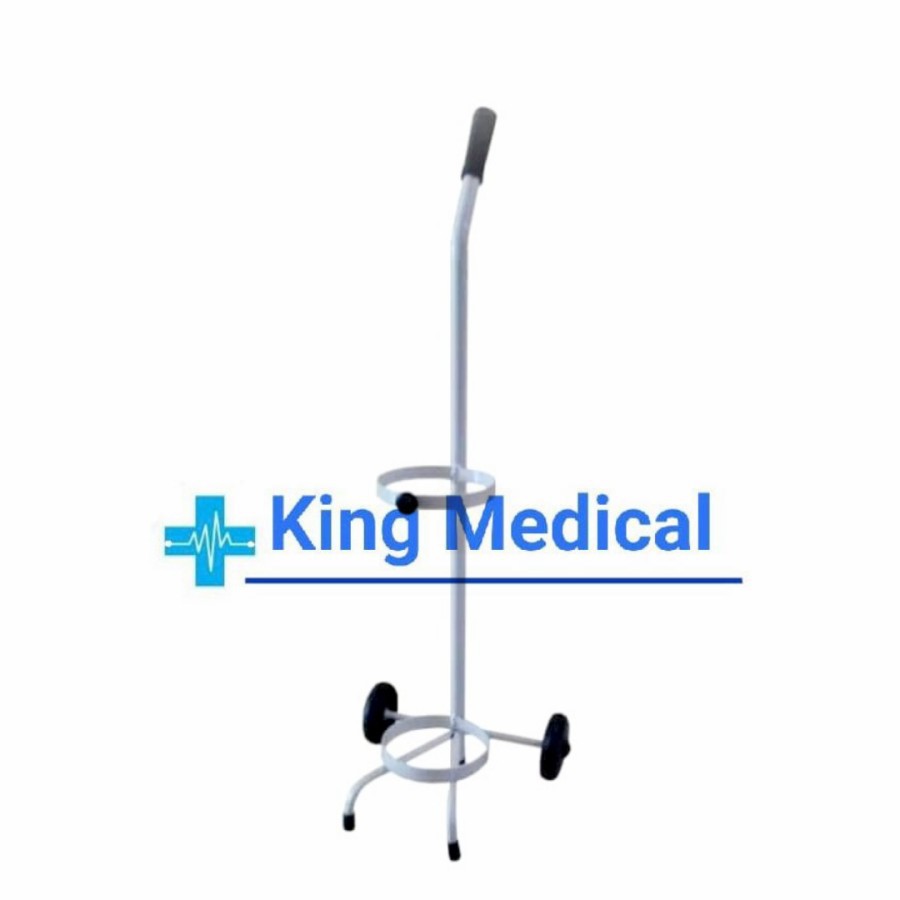 Troli Tabung Oksigen 2m3 (Troli Saja)