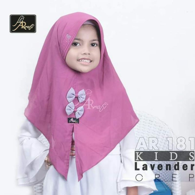 JILBAB ANAK AR RAFI Ar 181 Kids | KHIMAR, BERGO, HIJAB ANAK-ANAK, KERUDUNG ANAK | Fashion Anak