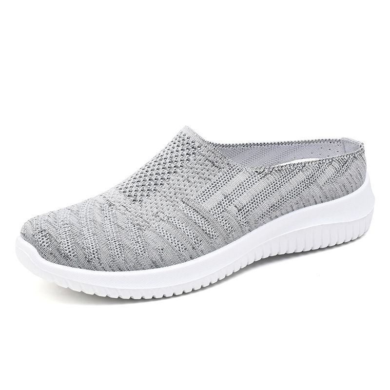 Sepatu Selop  Flyknit Shoes Women import / Sepatu Slip On Wanita  #883 Sepatu Import