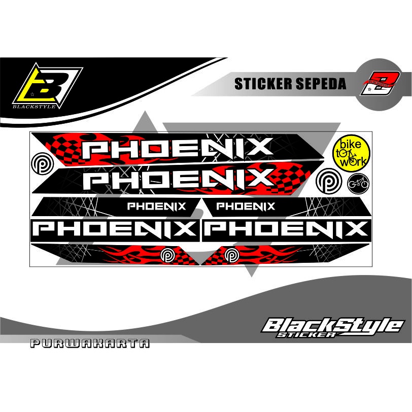 STRIPING BIKE MTB ALL VARIASI STICKER SEPEDA UNIVERSAL STRIPING POLET