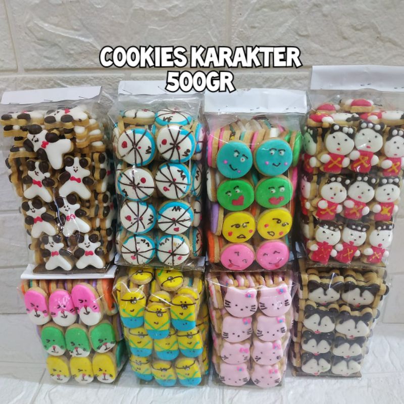 

Cookies karakter 400 gr