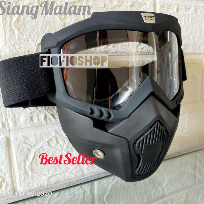 [KODE DVBEW] KACAMATA GOGGLE MASK/GOGLE GOOGLE MASKER HELM RETRO HELM CARGLOSS BOGO/KACAMATA GOGLE C