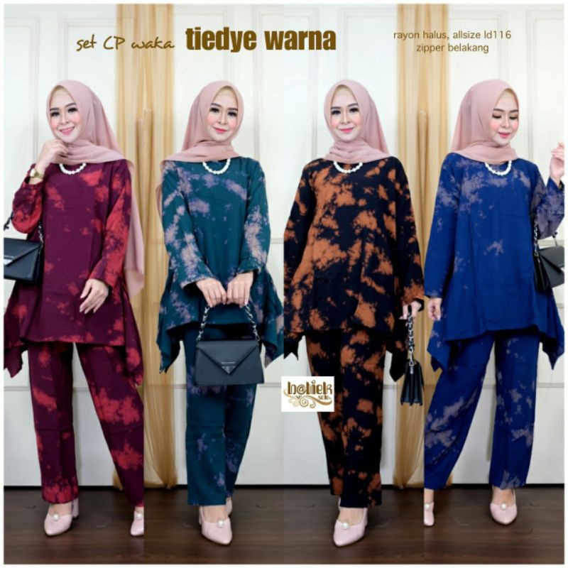 Set CP Waka TIEDYE warna