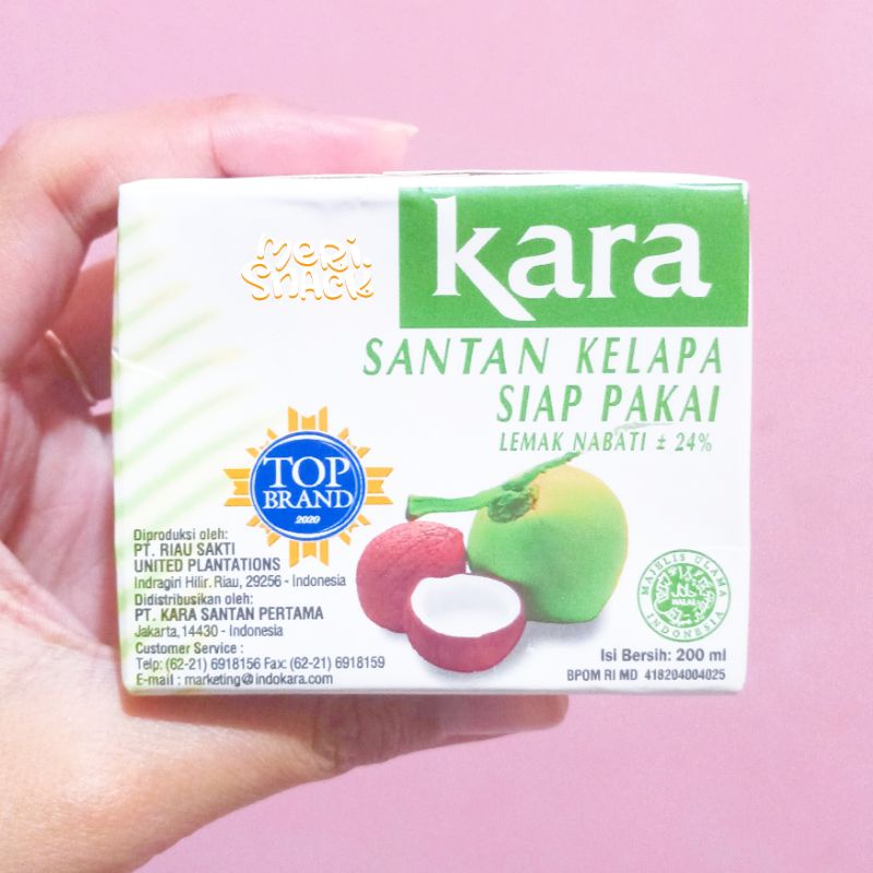 

Kara Santan Kelapa Siap Pakai 200ml