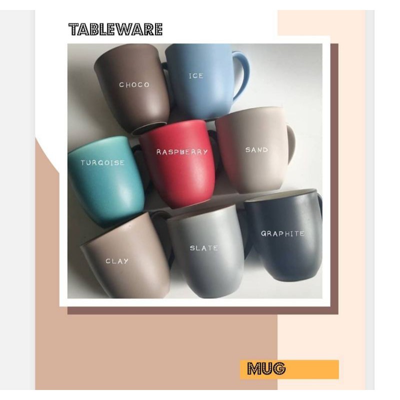 mug keramik gelas keramik noritake 1 set isi 4pcs