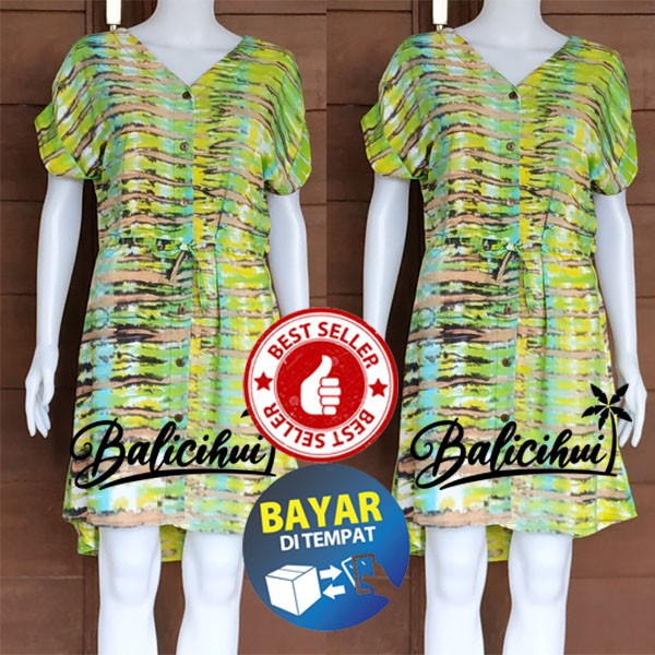 Balicihui Dress Diana Dress Wanita Dress Pendek Dress Bali Dress Kasual Dress Pendek