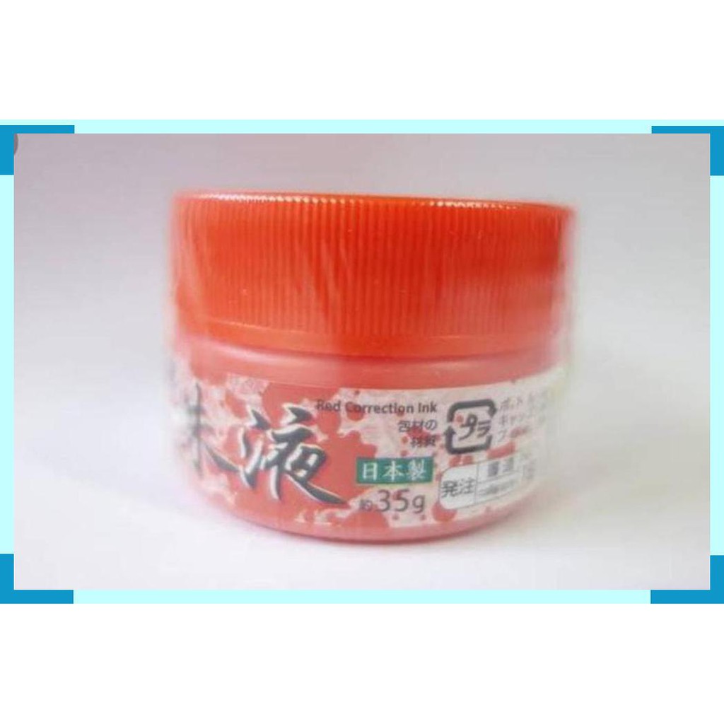 

Daiso Calligraphy Red Correction Ink Tinta Kaligrafi Vermillion
