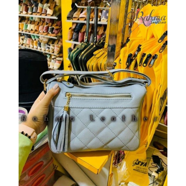 TAS WANITA KULIT ASLI PAPIRUT GARUT
