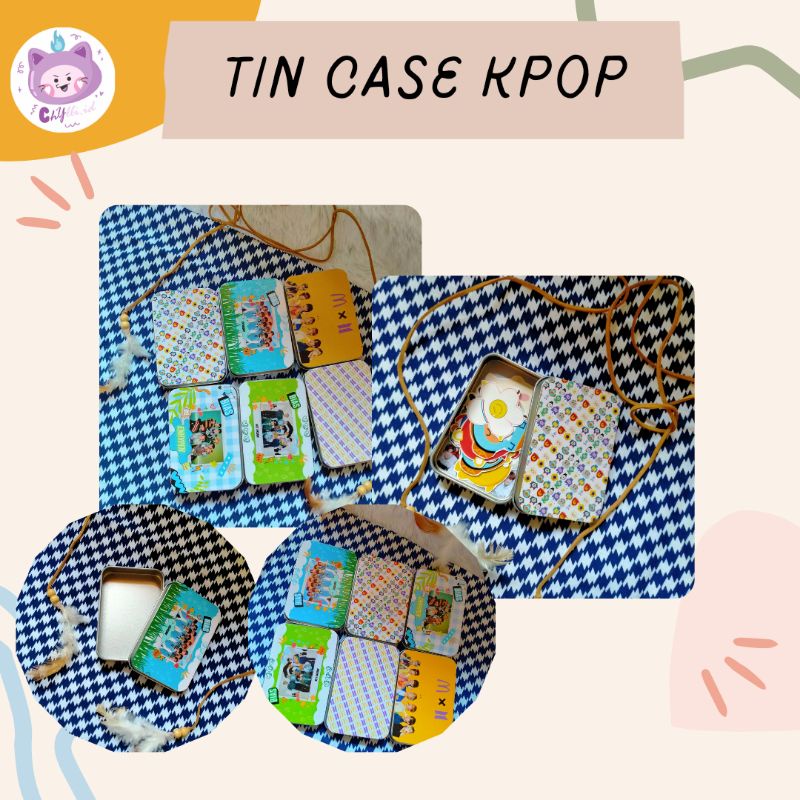 Tin Case Kpop BTS, TREASURE, ENHYPEN, NCT DREAM