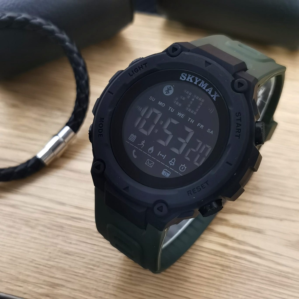 Jam Tangan pria digital original skymax sx-685 rubber