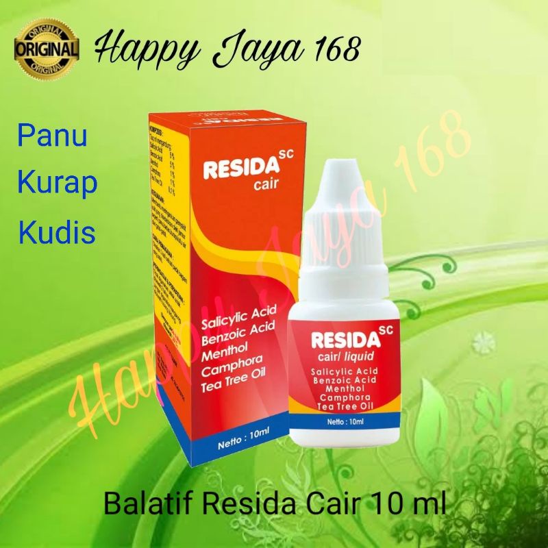 Balatif Resida Cair 10ml Obat Panu Kurap Kudis