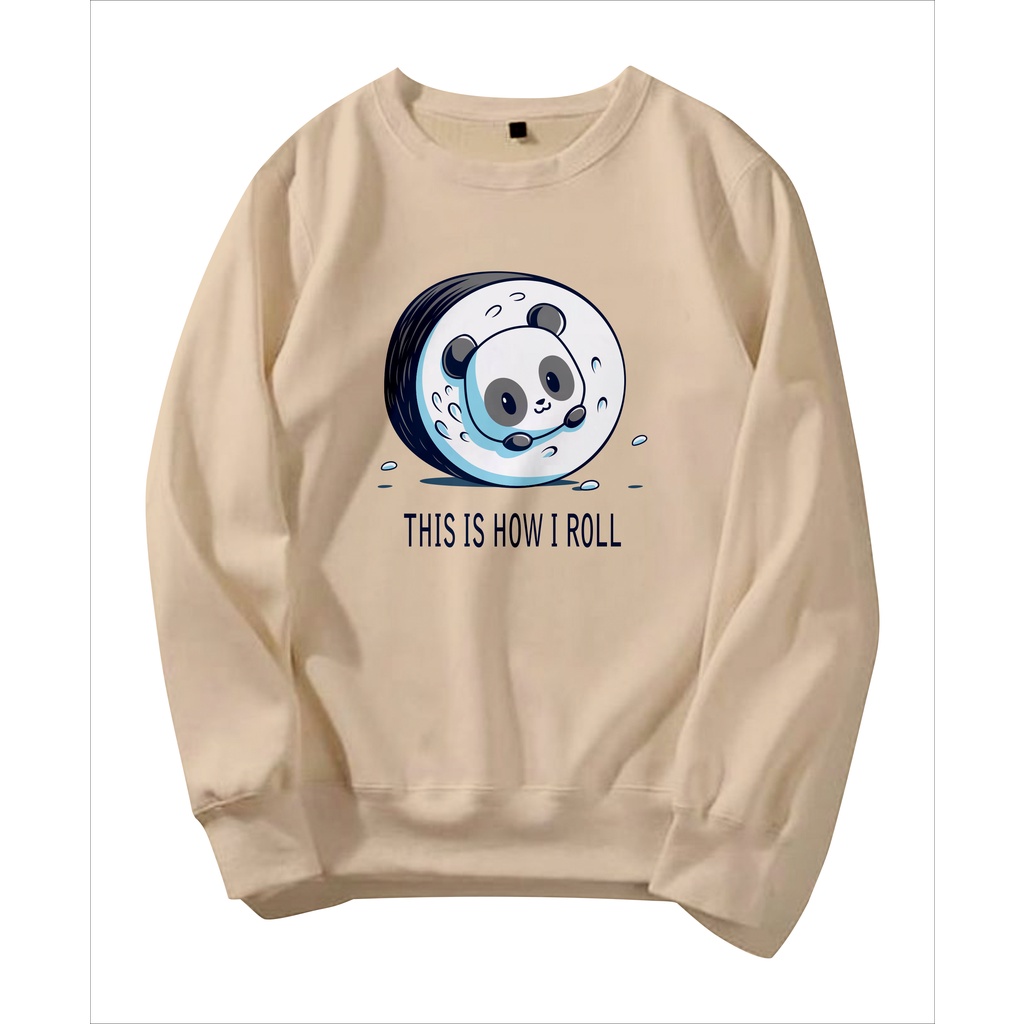 Crewneck Sweatshirt This IS How I Roll / Sweater Pria &amp; Wanita Premium Quality