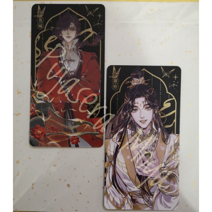 [READY STOCK] CEK DESKRIPSI Character Cards TGCF HuaLian Hua Cheng Xie Lian San Lang manhua limited 